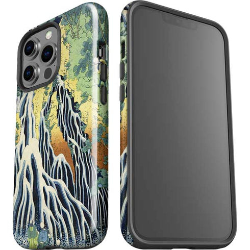 Hiroshige Kirifuri Falls in Kurokawa Mountain iPhone 14 Pro Impact Case