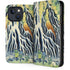 Kirifuri Falls in Kurokawa Mountain by Hokusai iPhone 15 Folio Case