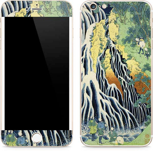 Hiroshige Kirifuri Falls in Kurokawa Mountain iPhone 6/6s Plus Skin