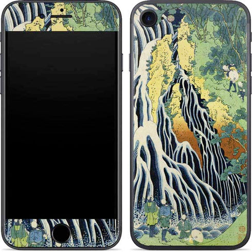 Hiroshige Kirifuri Falls in Kurokawa Mountain iPhone 7 Skin
