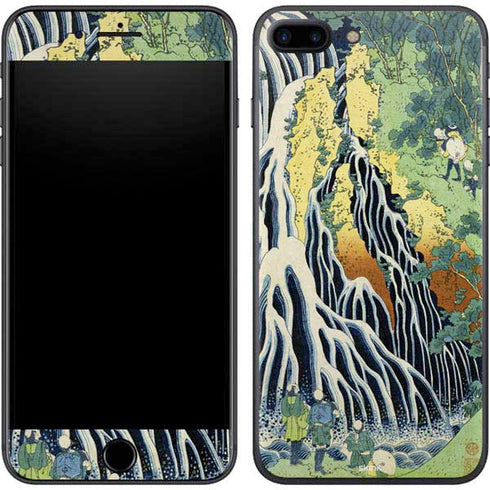 Hiroshige Kirifuri Falls in Kurokawa Mountain iPhone 8 Plus Skin
