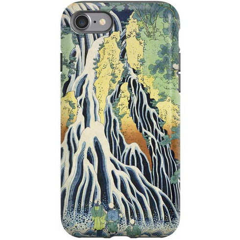 Hiroshige Kirifuri Falls in Kurokawa Mountain iPhone SE (2nd & 3rd Gen) Pro Case