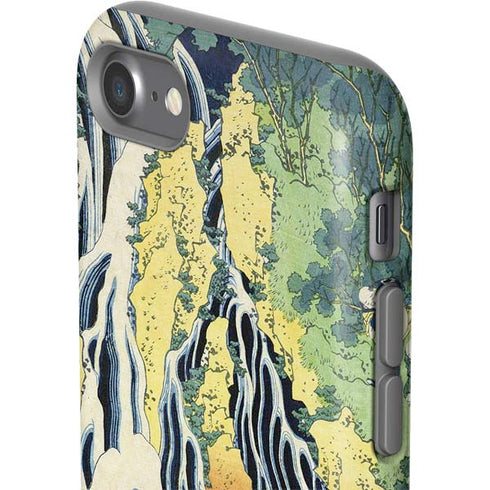 Hiroshige Kirifuri Falls in Kurokawa Mountain iPhone SE (2nd & 3rd Gen) Pro Case