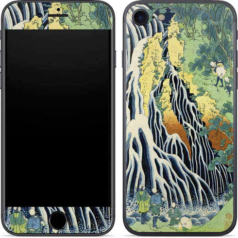 Hiroshige Kirifuri Falls in Kurokawa Mountain iPhone SE (2nd & 3rd Gen) Skin