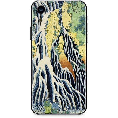 Hiroshige Kirifuri Falls in Kurokawa Mountain iPhone XR Skin
