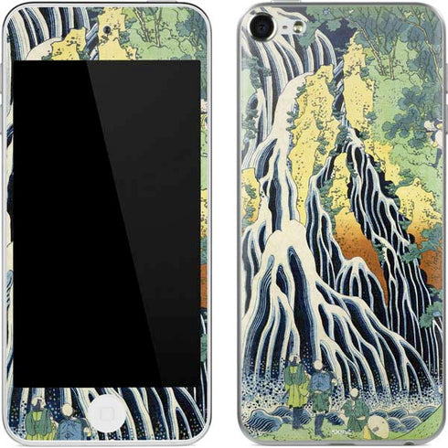 Hiroshige Kirifuri Falls in Kurokawa Mountain Apple iPod Skin