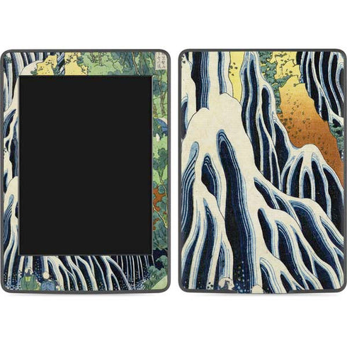 Hiroshige Kirifuri Falls in Kurokawa Mountain Amazon Kindle Skin