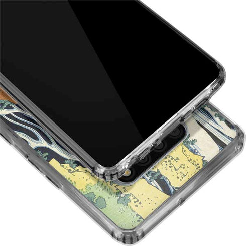 Kirifuri Falls in Kurokawa Mountain by Hokusai LG Stylo 6 Clear Case