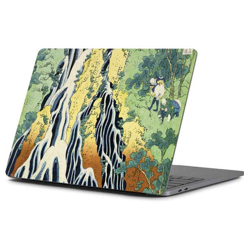 Hiroshige Kirifuri Falls in Kurokawa Mountain Apple MacBook Pro 13-inch Skin