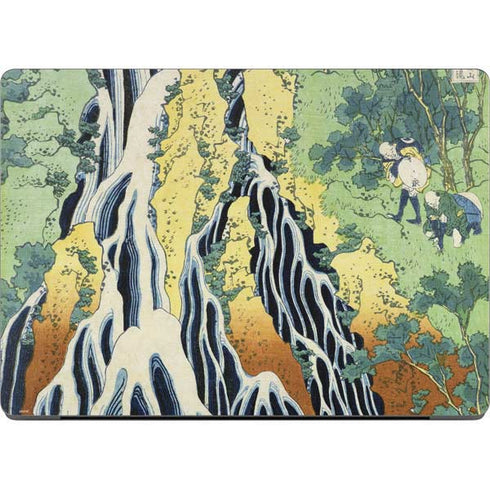 Kirifuri Falls in Kurokawa Mountain by Hokusai MacBook Pro 14in (2021-24) Skin