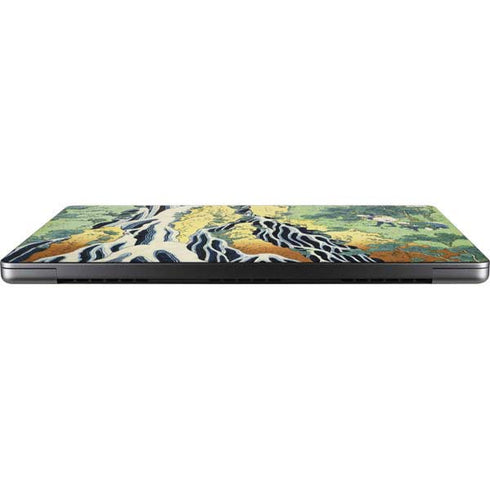 Kirifuri Falls in Kurokawa Mountain by Hokusai MacBook Pro 14in (2021-24) Skin