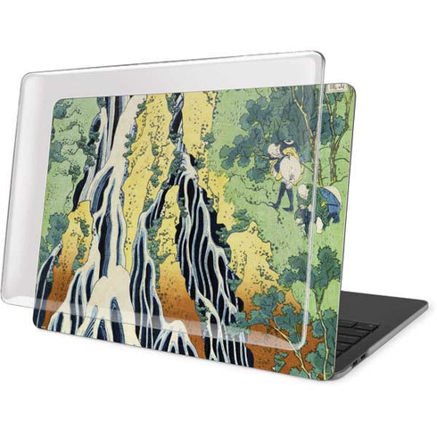 Hiroshige Kirifuri Falls in Kurokawa Mountain MacBook Pro 16in (2019-20) Case plus Skin
