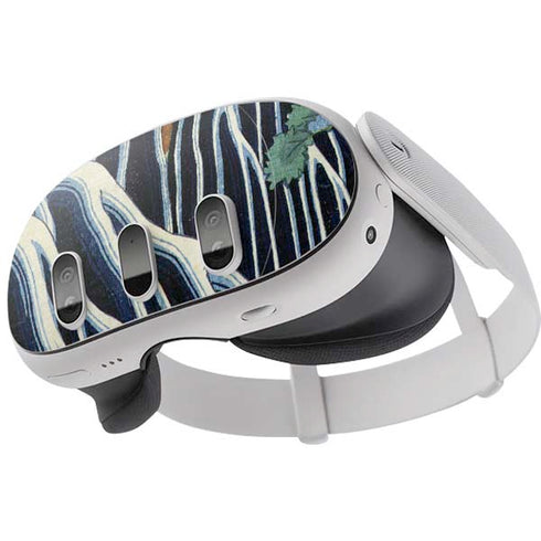 Kirifuri Falls in Kurokawa Mountain by Hokusai Meta Quest 3 Skin