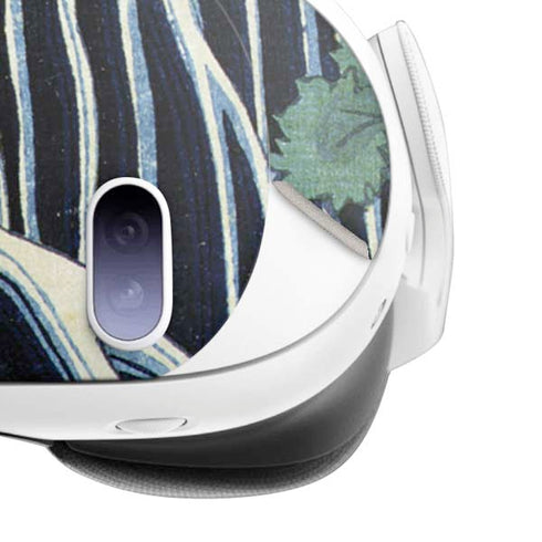 Kirifuri Falls in Kurokawa Mountain by Hokusai Meta Quest 3 Skin