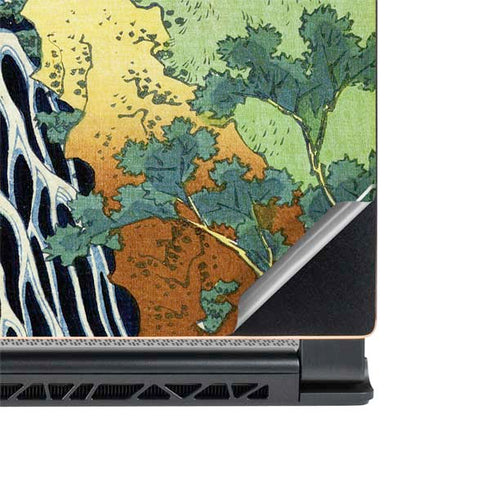 Hiroshige Kirifuri Falls in Kurokawa Mountain MSI GS65 Stealth Laptop Skin