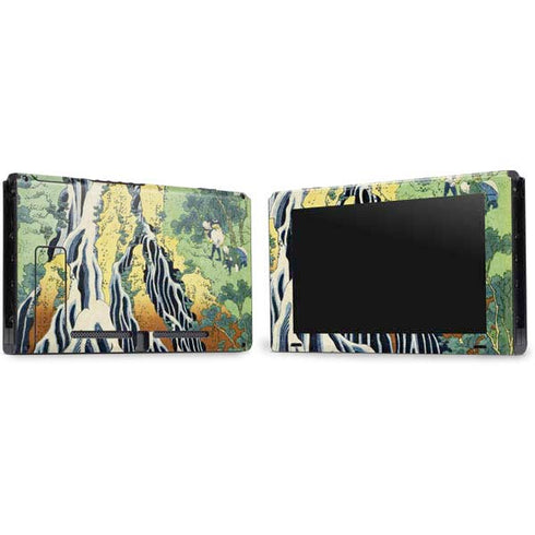 Hiroshige Kirifuri Falls in Kurokawa Mountain Nintendo Switch Bundle Skin