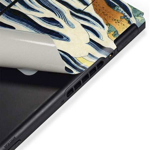 Hiroshige Kirifuri Falls in Kurokawa Mountain Nintendo Switch Bundle Skin