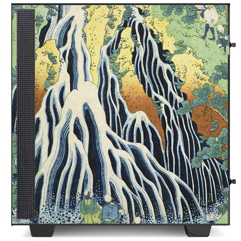 Hiroshige Kirifuri Falls in Kurokawa Mountain NZXT H510 Compact ATX Mid-Tower Case Skin