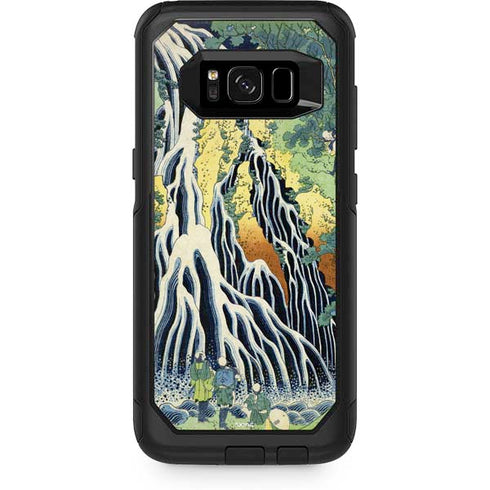 Hiroshige Kirifuri Falls in Kurokawa Mountain Otterbox Commuter Galaxy Skin