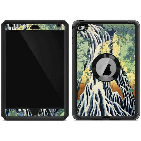 Hiroshige Kirifuri Falls in Kurokawa Mountain Otterbox Defender iPad Skin