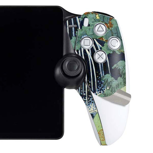 Kirifuri Falls in Kurokawa Mountain by Hokusai PlayStation Portal Remote Player Skin