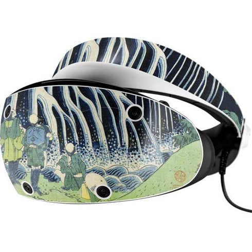 Hiroshige Kirifuri Falls in Kurokawa Mountain PlayStation VR2 Skin