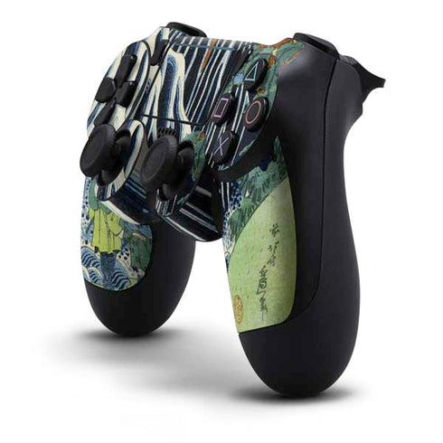 Hiroshige Kirifuri Falls in Kurokawa Mountain PS4 Pro/Slim Controller Skin