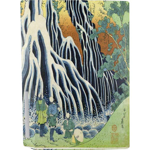 Hiroshige Kirifuri Falls in Kurokawa Mountain PS5 Console Skin