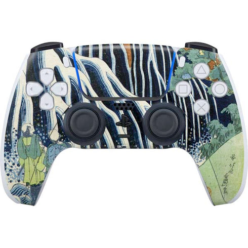Hiroshige Kirifuri Falls in Kurokawa Mountain PS5 Controller Skin