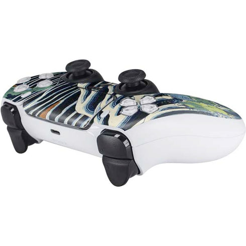 Hiroshige Kirifuri Falls in Kurokawa Mountain PS5 Controller Skin