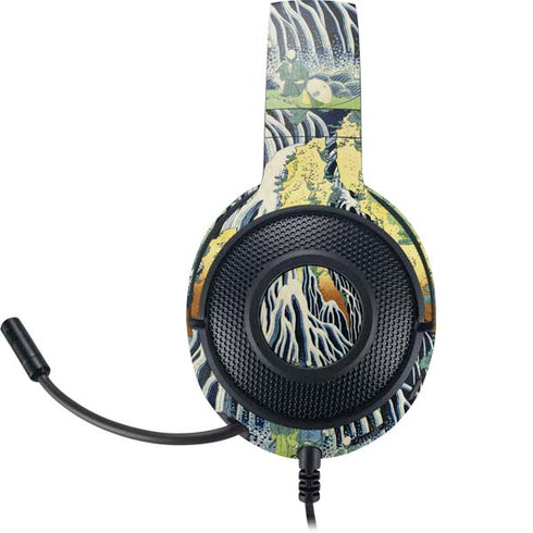 Kirifuri Falls in Kurokawa Mountain by Hokusai Razer Kraken X Skin