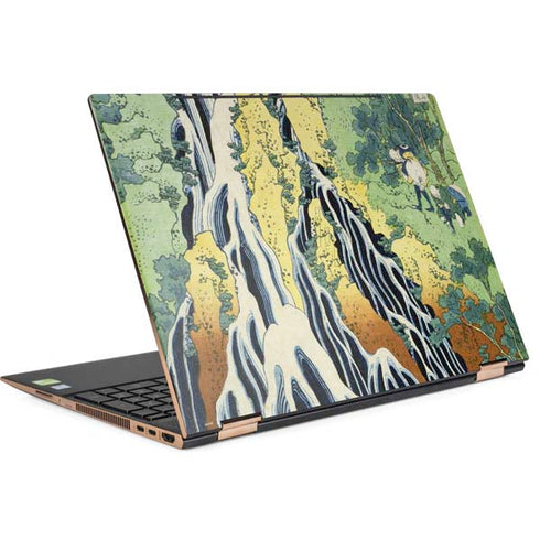 Kirifuri Falls in Kurokawa Mountain by Hokusai HP Spectre Skin