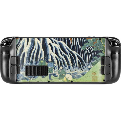 Hiroshige Kirifuri Falls in Kurokawa Mountain Steam Deck Handheld Gaming Computer Skin