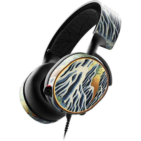 Hiroshige Kirifuri Falls in Kurokawa Mountain SteelSeries Arctis 5 Skin