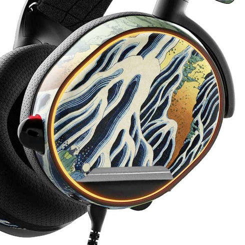 Hiroshige Kirifuri Falls in Kurokawa Mountain SteelSeries Arctis 5 Skin