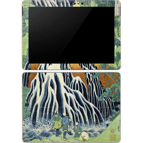 Hiroshige Kirifuri Falls in Kurokawa Mountain Surface Go Skin
