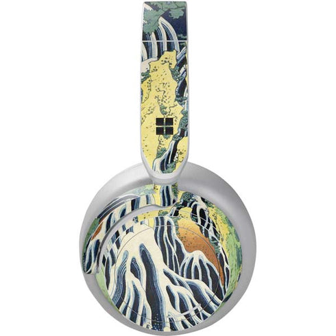 Hiroshige Kirifuri Falls in Kurokawa Mountain Surface Headphones Skin