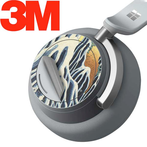 Hiroshige Kirifuri Falls in Kurokawa Mountain Surface Headphones Skin