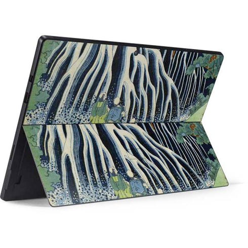 Hiroshige Kirifuri Falls in Kurokawa Mountain Surface Pro 6 Skin