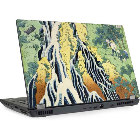 Hiroshige Kirifuri Falls in Kurokawa Mountain Lenovo ThinkPad Skin