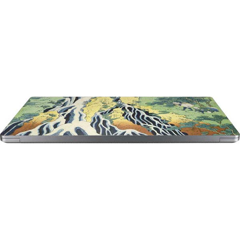 Hiroshige Kirifuri Falls in Kurokawa Mountain Universal Laptop 12in (9.8 x 6.8in) Skin
