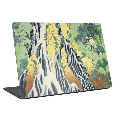 Hiroshige Kirifuri Falls in Kurokawa Mountain Universal Laptop 15in (12.2 x 8.8in) Skin