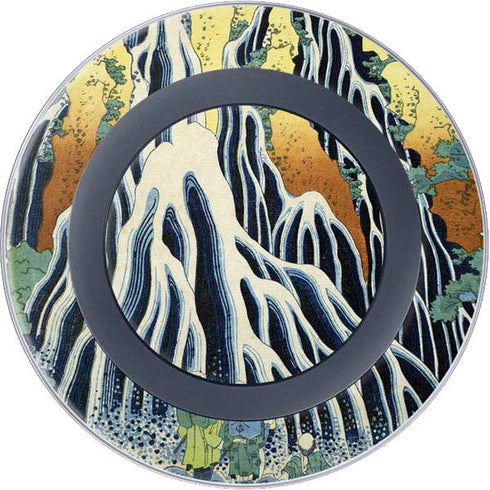 Kirifuri Falls in Kurokawa Mountain by Hokusai Wireless Charger Skin