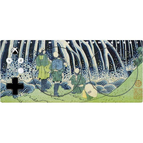 Hiroshige Kirifuri Falls in Kurokawa Mountain Xbox Adaptive Controller Skin