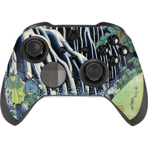 Kirifuri Falls in Kurokawa Mountain by Hokusai Xbox Elite Wireless Controller Series 2 Skin