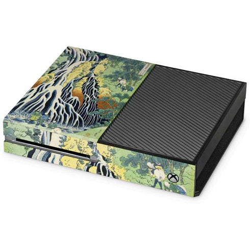 Hiroshige Kirifuri Falls in Kurokawa Mountain Xbox One Console Skin