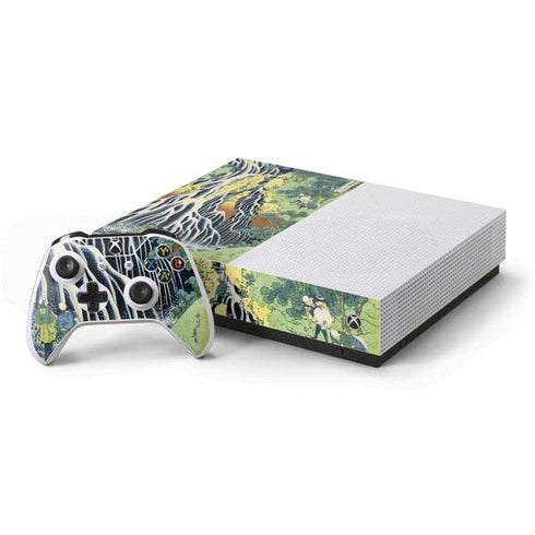 Hiroshige Kirifuri Falls in Kurokawa Mountain Xbox One S All-Digital Edition Bundle Skin