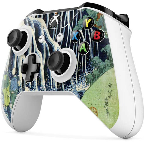 Hiroshige Kirifuri Falls in Kurokawa Mountain Xbox One S All-Digital Edition Bundle Skin
