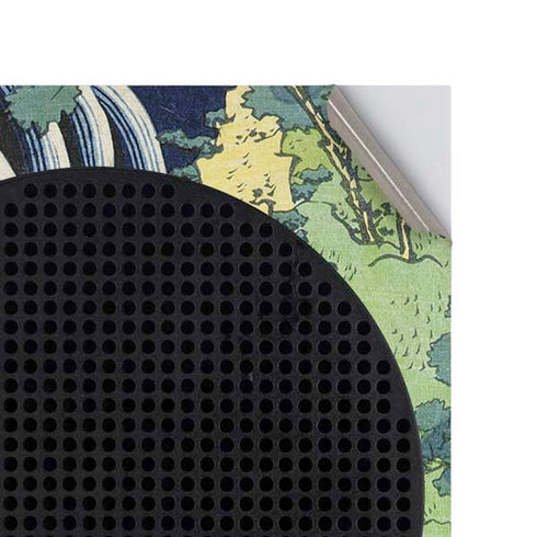 Hiroshige Kirifuri Falls in Kurokawa Mountain Xbox Series S Console Skin