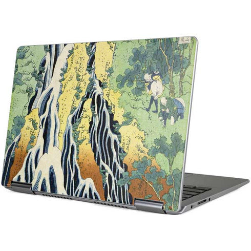 Hiroshige Kirifuri Falls in Kurokawa Mountain Yoga 710 14in Skin